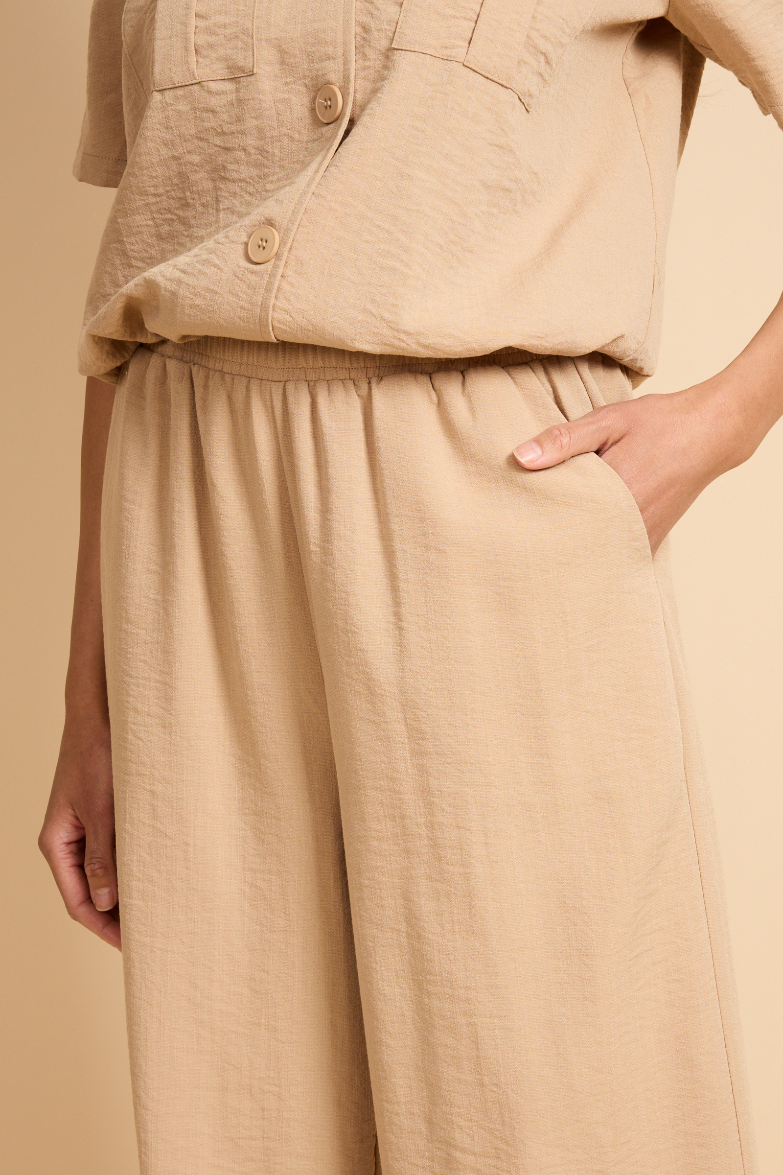 G-MAXX Minou pants camel - Afbeelding 4