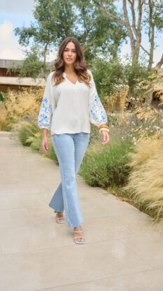 G-MAXX Ysolde longsleeve off white