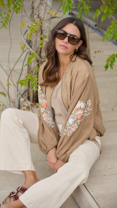 G-MAXX Zaira jacket camel