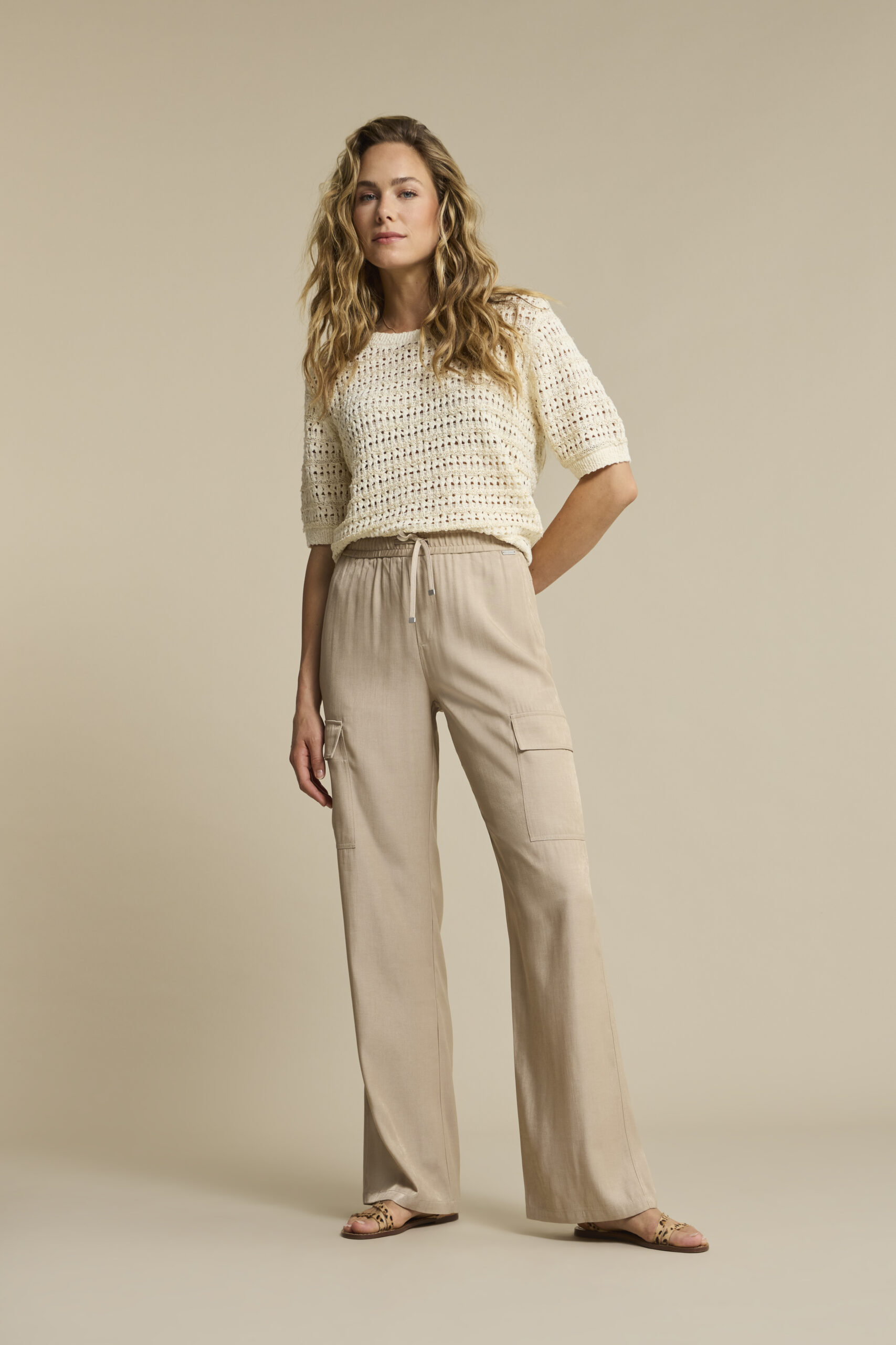 Red Button Jolene Ecru