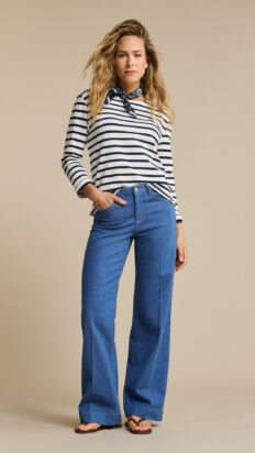 Red Button Colette Slanted Pockets True Blue