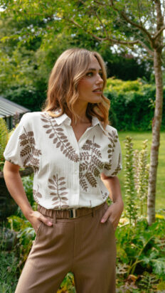 C&S Lina blouse off white