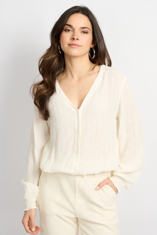 C&S Lonekke blouse off white