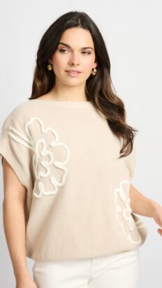 C&S Violet trui sand