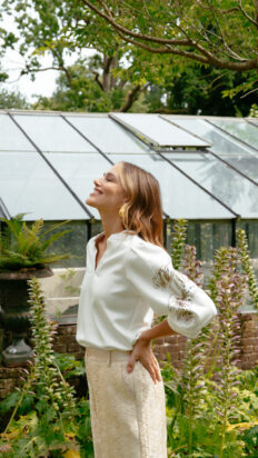 C&S Wiebke sweater off white