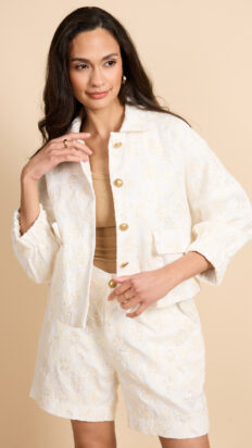 G-MAXX Delara jacket offwhite