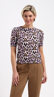 Lady Day Sage Sutton top print