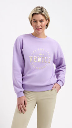 Lady Day Venice sweater Soft violet
