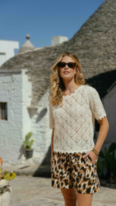 C&S Kaisa top off white