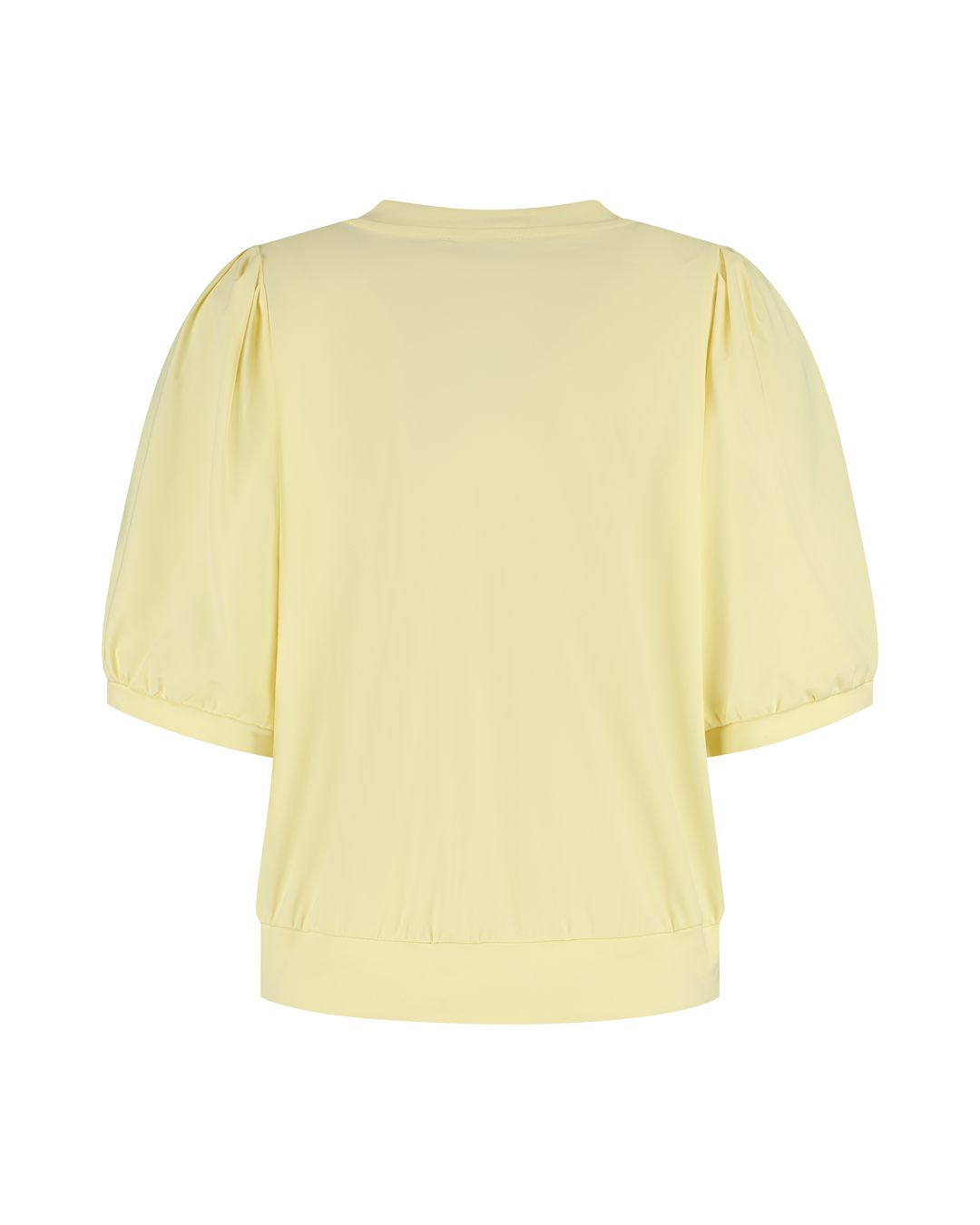 Lady Day Amie-V Butter yellow top - Afbeelding 2