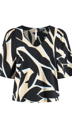 Lady Day Jason Leya print top