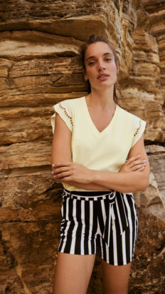 Lady Day Lake Butter yellow top