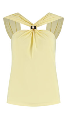 Lady Day Nathalie Butter yellow top