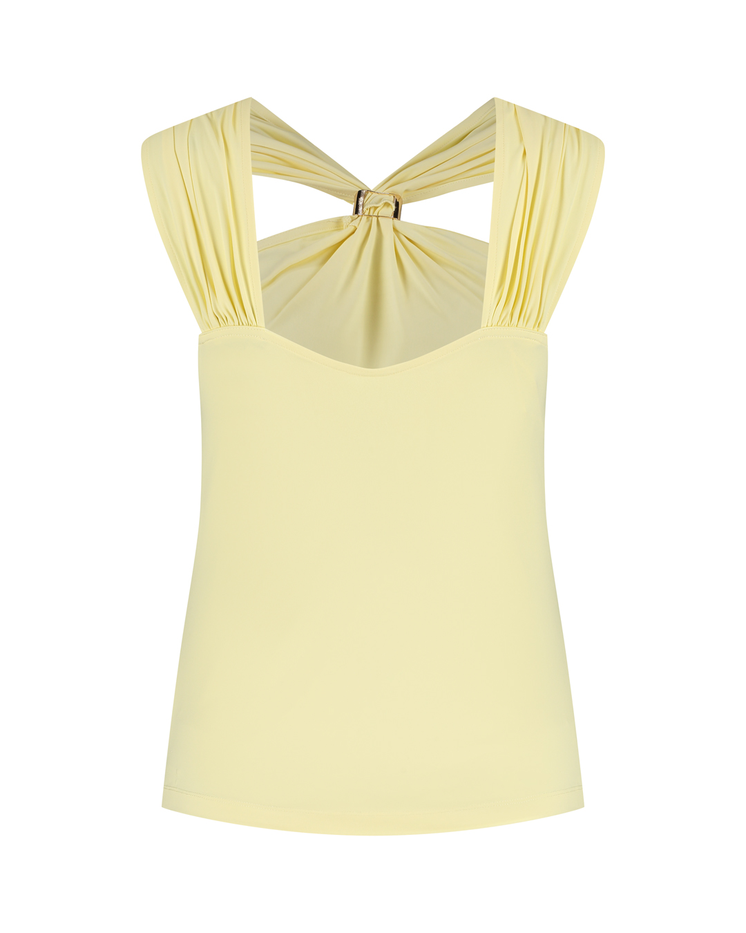 Lady Day Nathalie Butter yellow top - Afbeelding 2