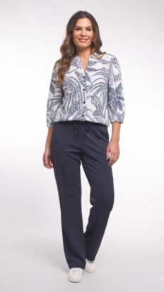 Zoso Leonie blouse navy
