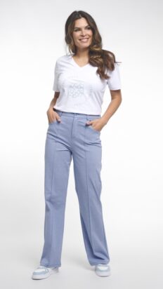 Zoso Mega broek blue melange