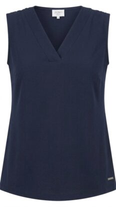Zoso Suzette top navy