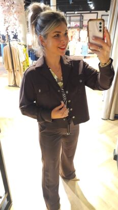 Mi Piaci Jacket Bonded Espresso