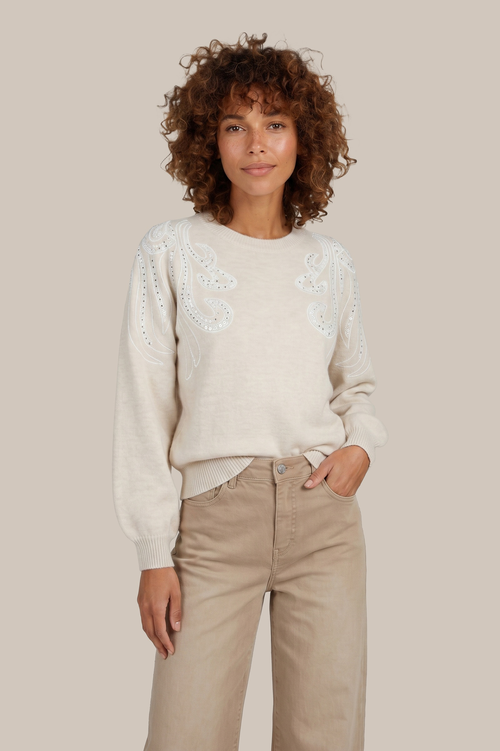 G-Maxx Lilean Sweater Sand - Afbeelding 2