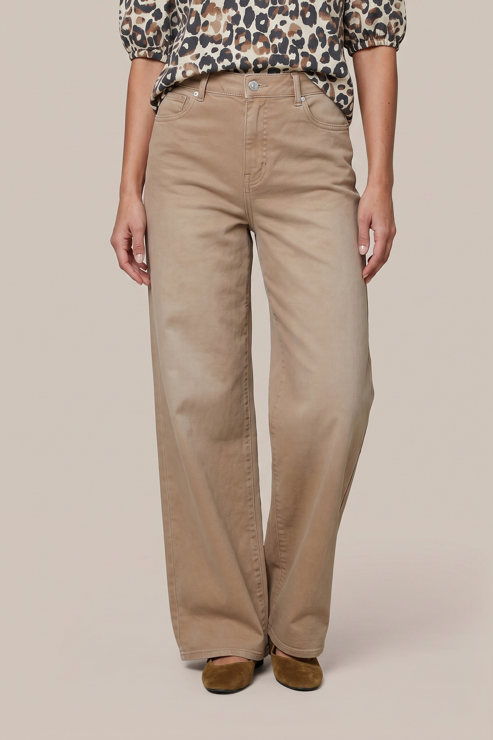 G-maxx Neona Jeans Camel - Afbeelding 2