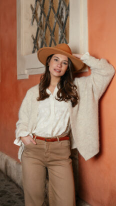 G-maxx Sinead Blouse wool wit
