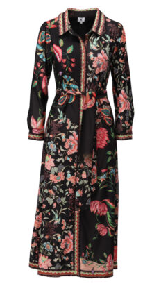Kdesign D603 Maxi jurk met bloemenprint