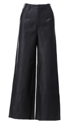 Kdesign D758 Leather look broek zwart