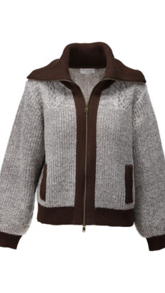 Kdesign D850 Vest met rits bruin