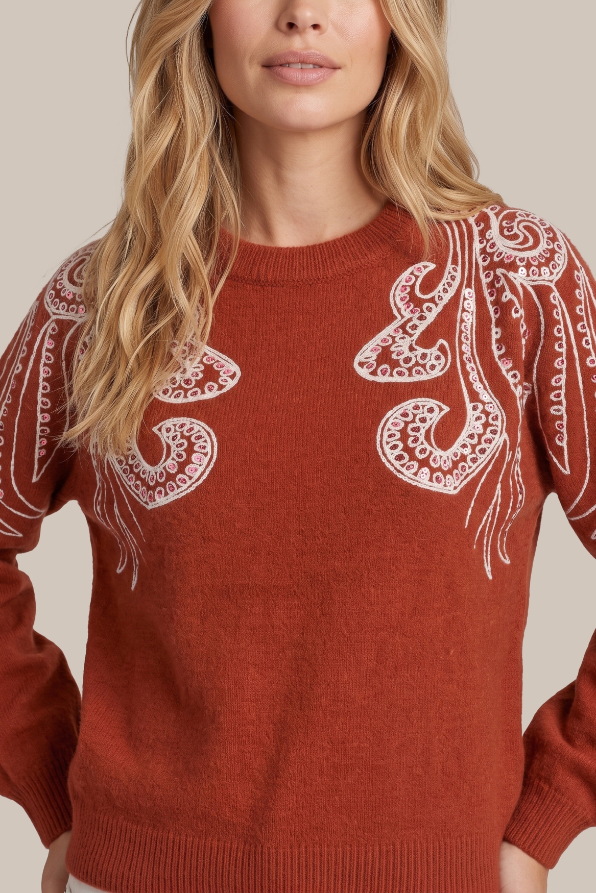 G-Maxx Lilean Sweater Henna - Afbeelding 3
