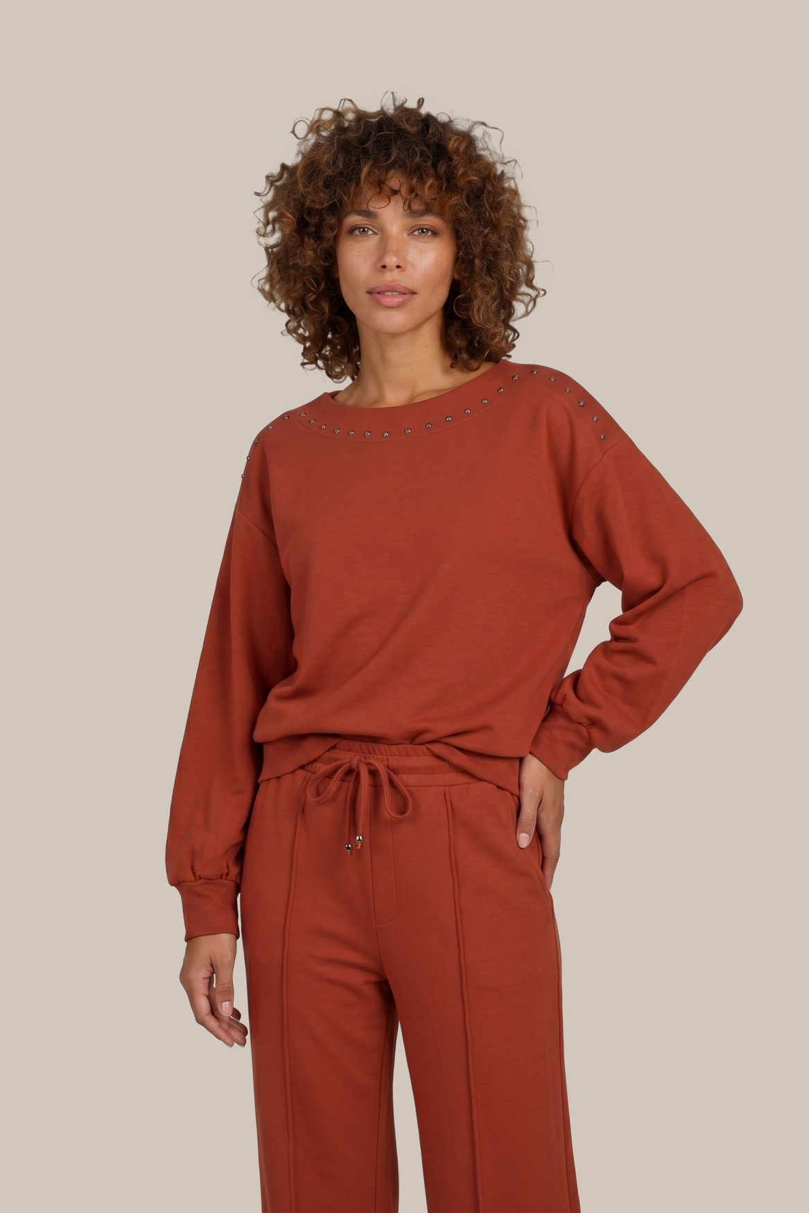 G-maxx Siofra Broek Henna - Afbeelding 3