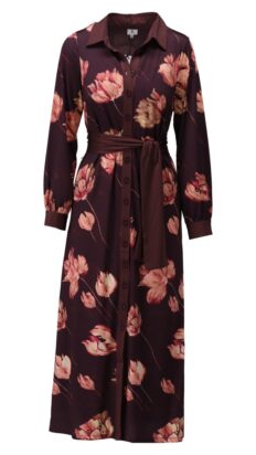 Kdesign D112 Maxi jurk bloemenprint