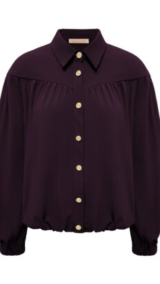 Triple Nine Blouse Dark Purple