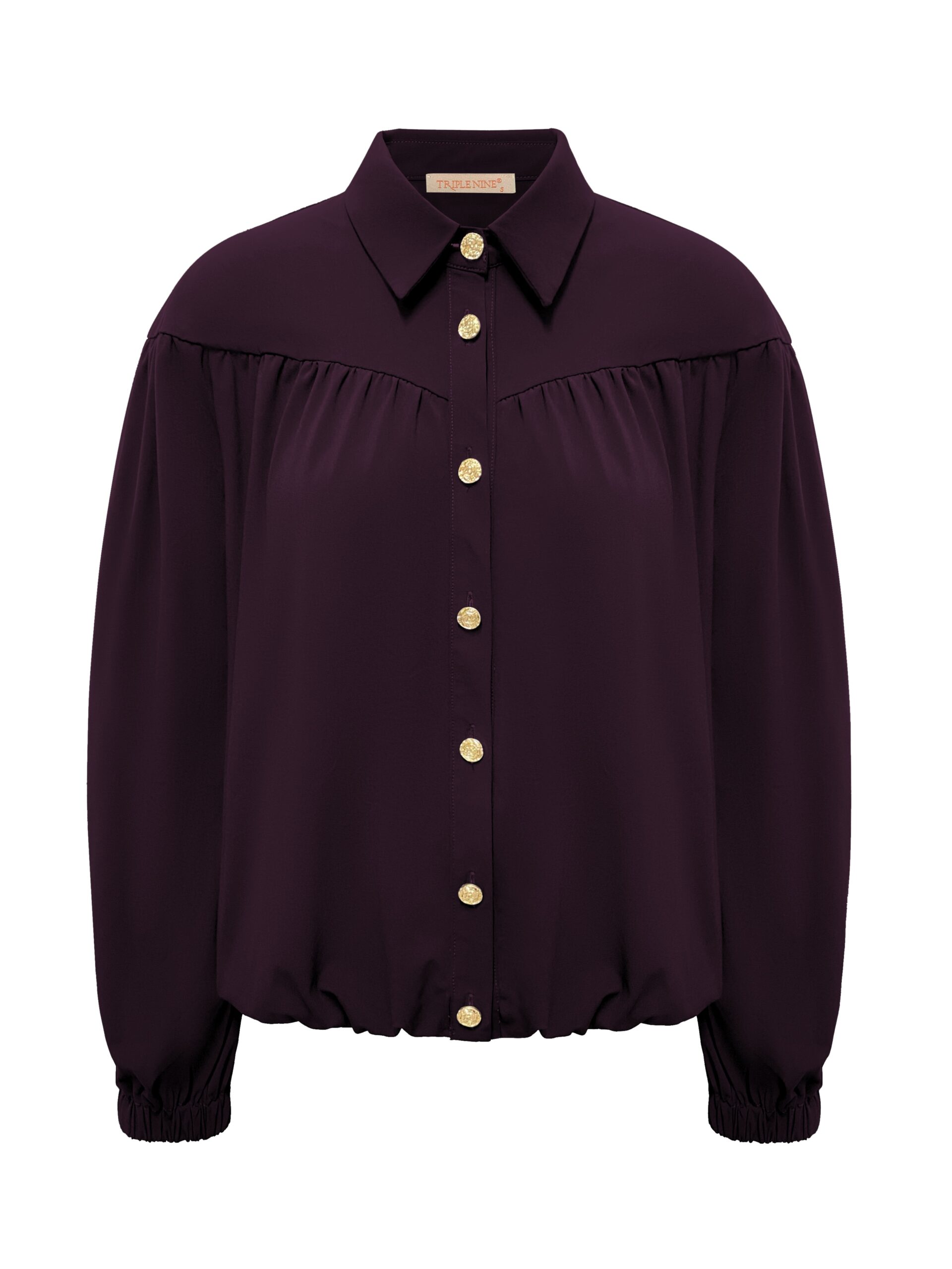 Triple Nine Blouse Dark Purple