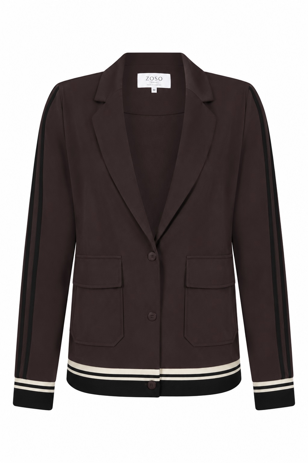 Zoso Arian Jacket espresso 264 - Afbeelding 3