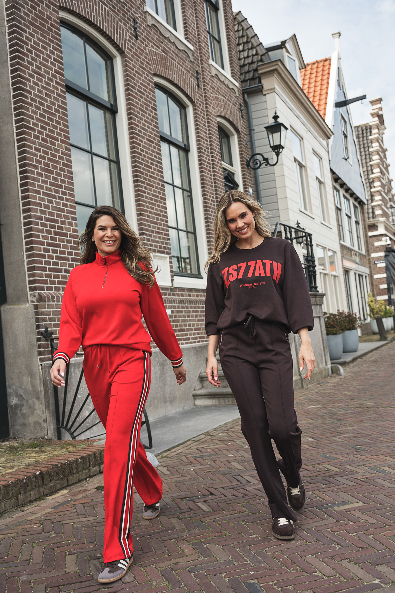 Zoso Magic Broek red/ espresso 264 - Afbeelding 3