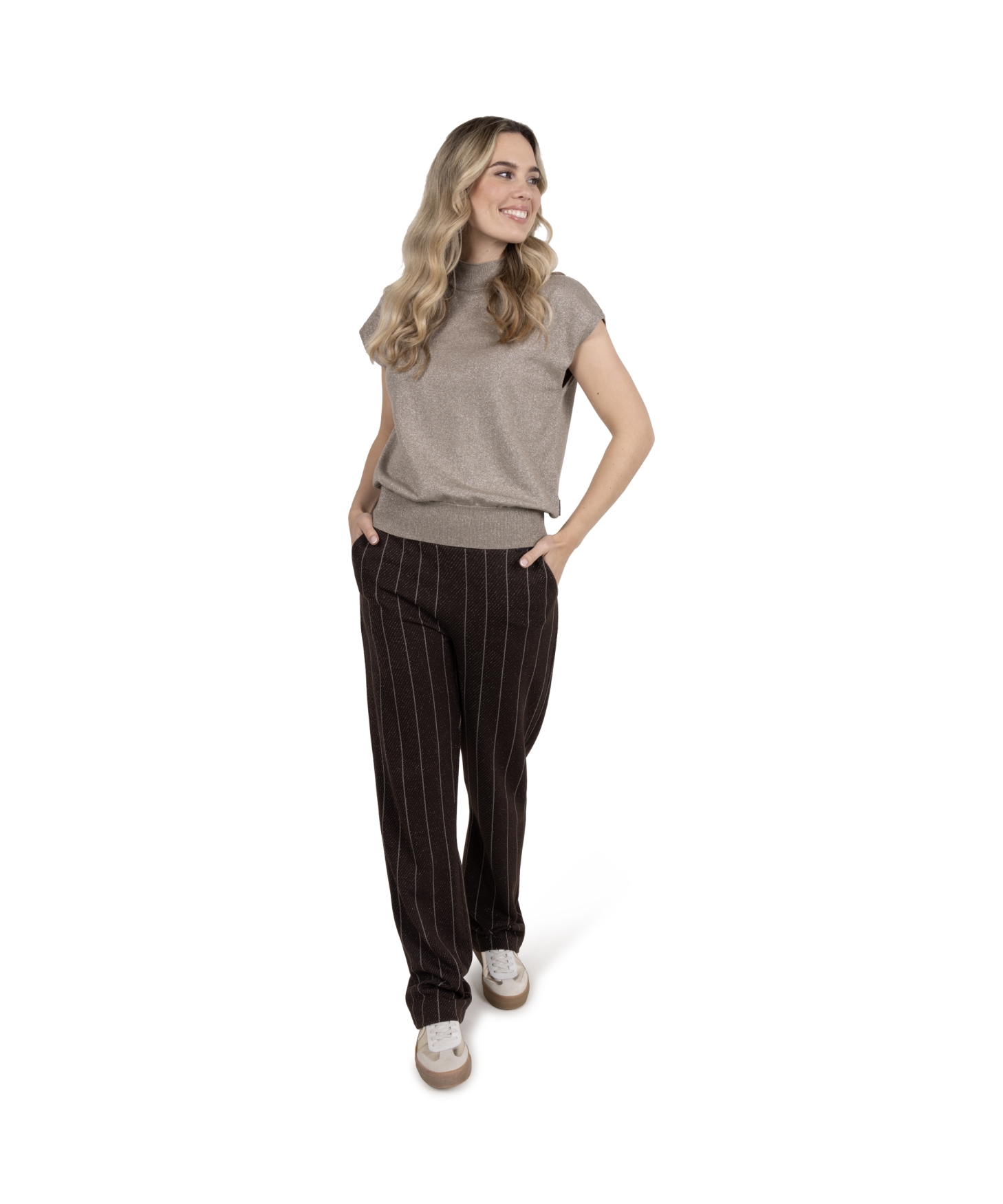Zoso Marlies sweater taupe 264 - Afbeelding 2
