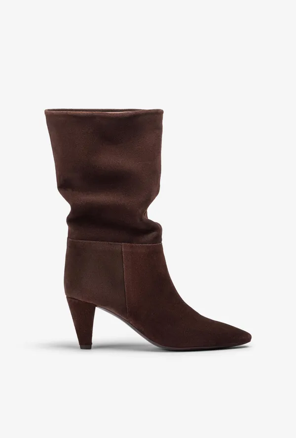 Unisa laarzen bruin suede