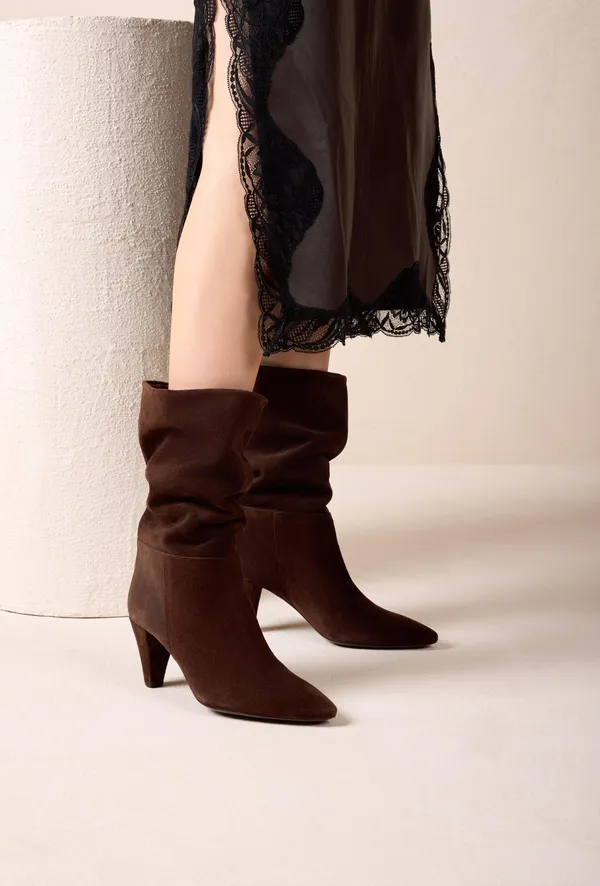 Unisa laarzen bruin suede - Afbeelding 4