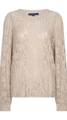 Red Button Top Lace stone