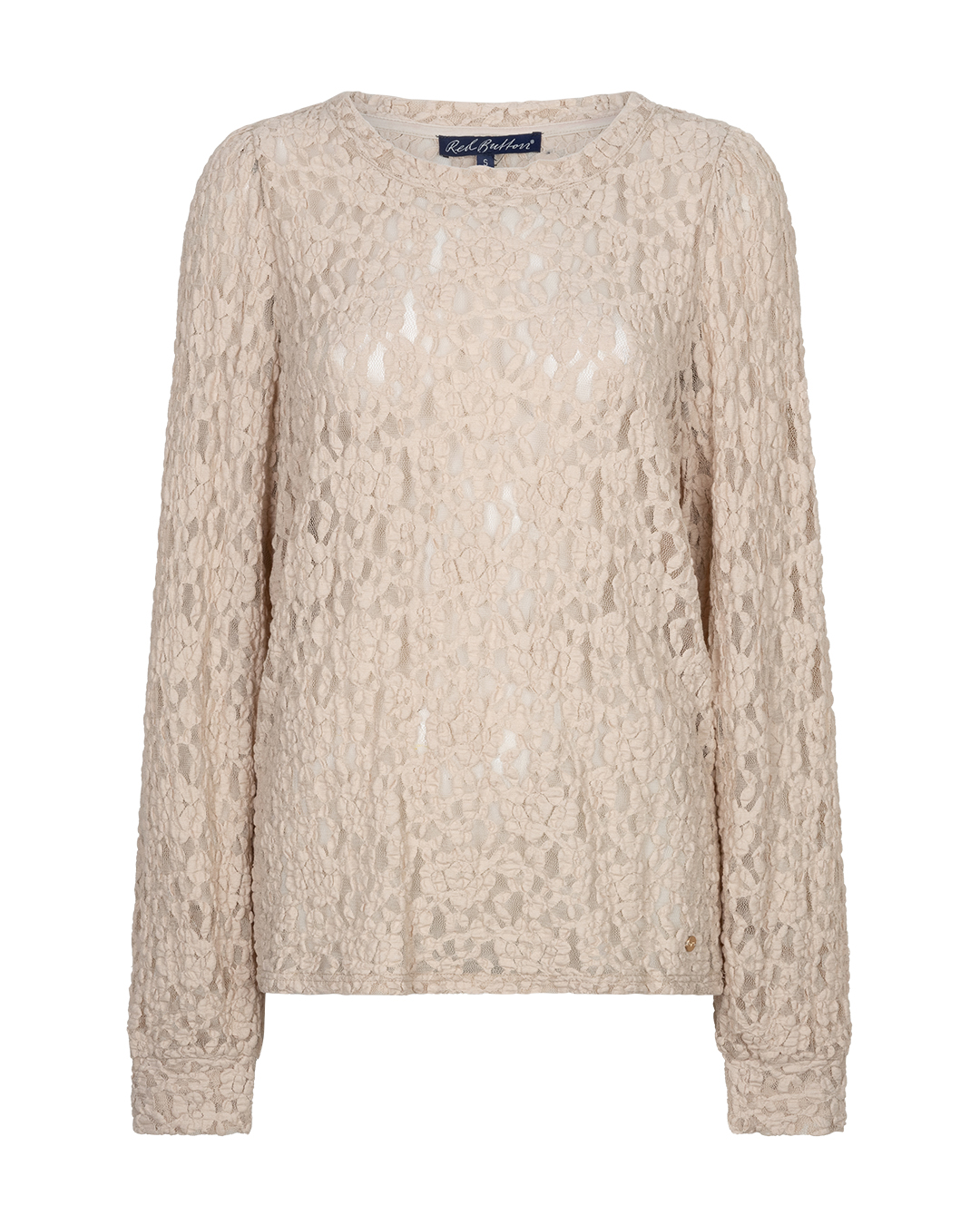 Red Button Top Lace stone