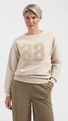 Lady Day Academy sweater vanilla melange