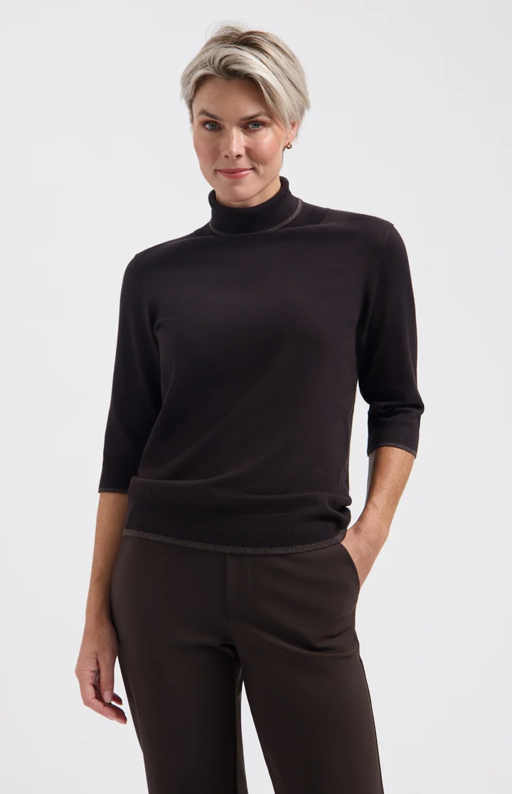 Lady Day Lenora top bruin