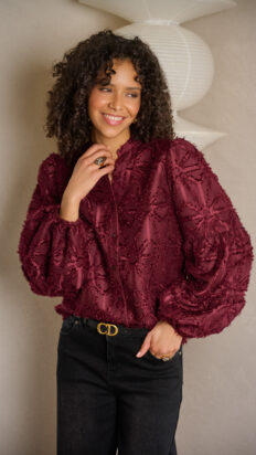 Gmaxx Araminta Blouse Warm Aubergine