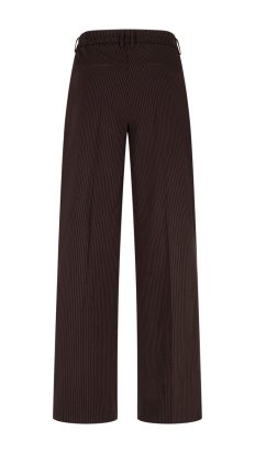 Red Button Claudette Pinstripe Espresso