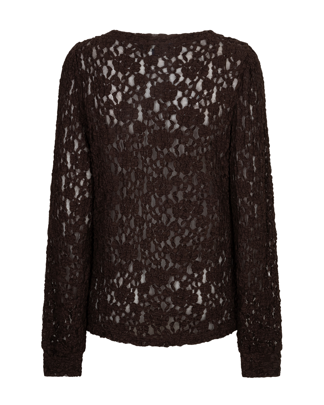 Red Button Top Lace espresso - Afbeelding 2