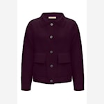 Triple Nine Jacket Fluffy dark purple