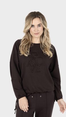Zoso Vivan sweater 264 espresso