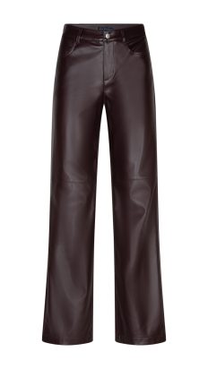 Red Button Colette faux leather burgundy L31