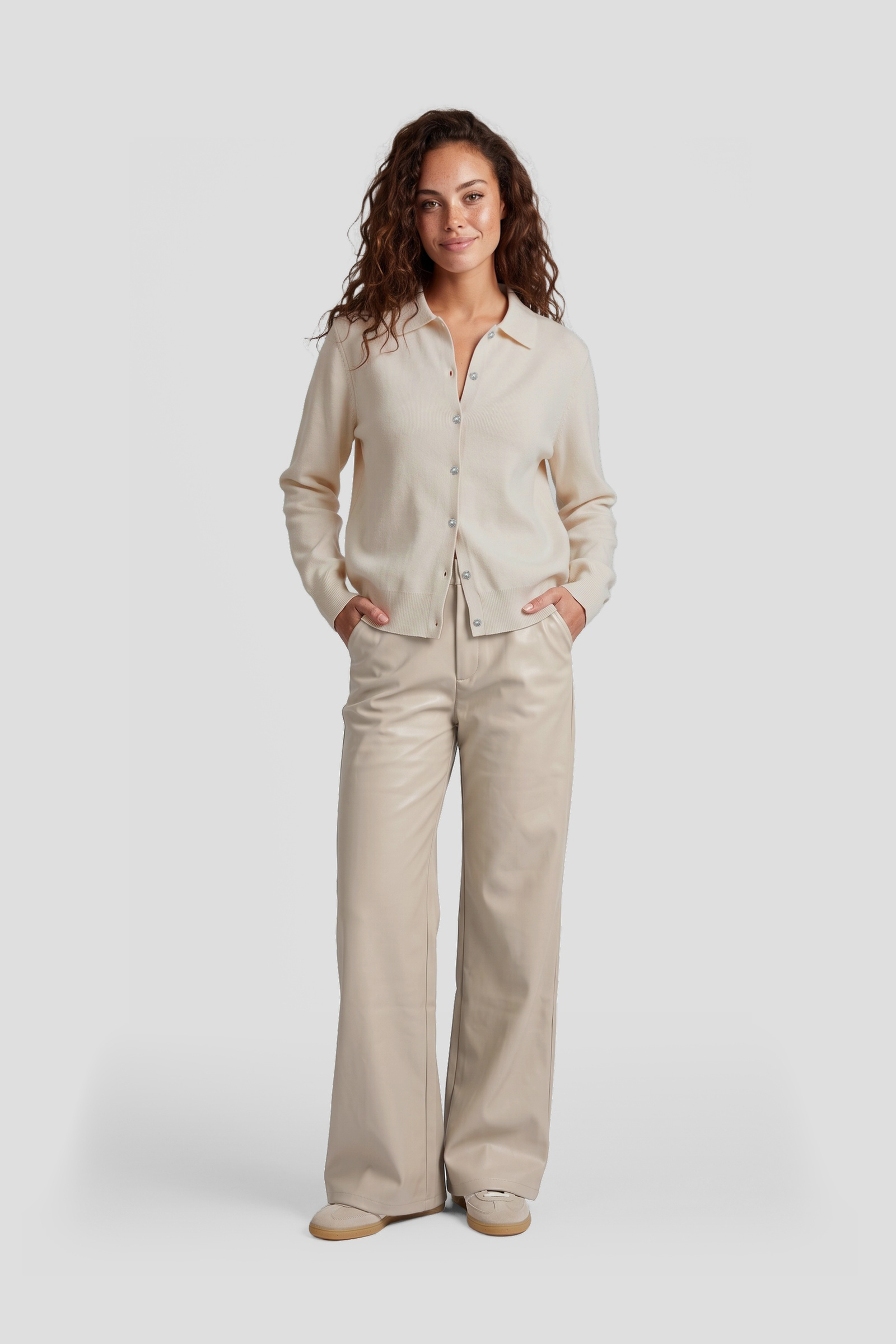 C&S Kesia Vest Sand - Afbeelding 3