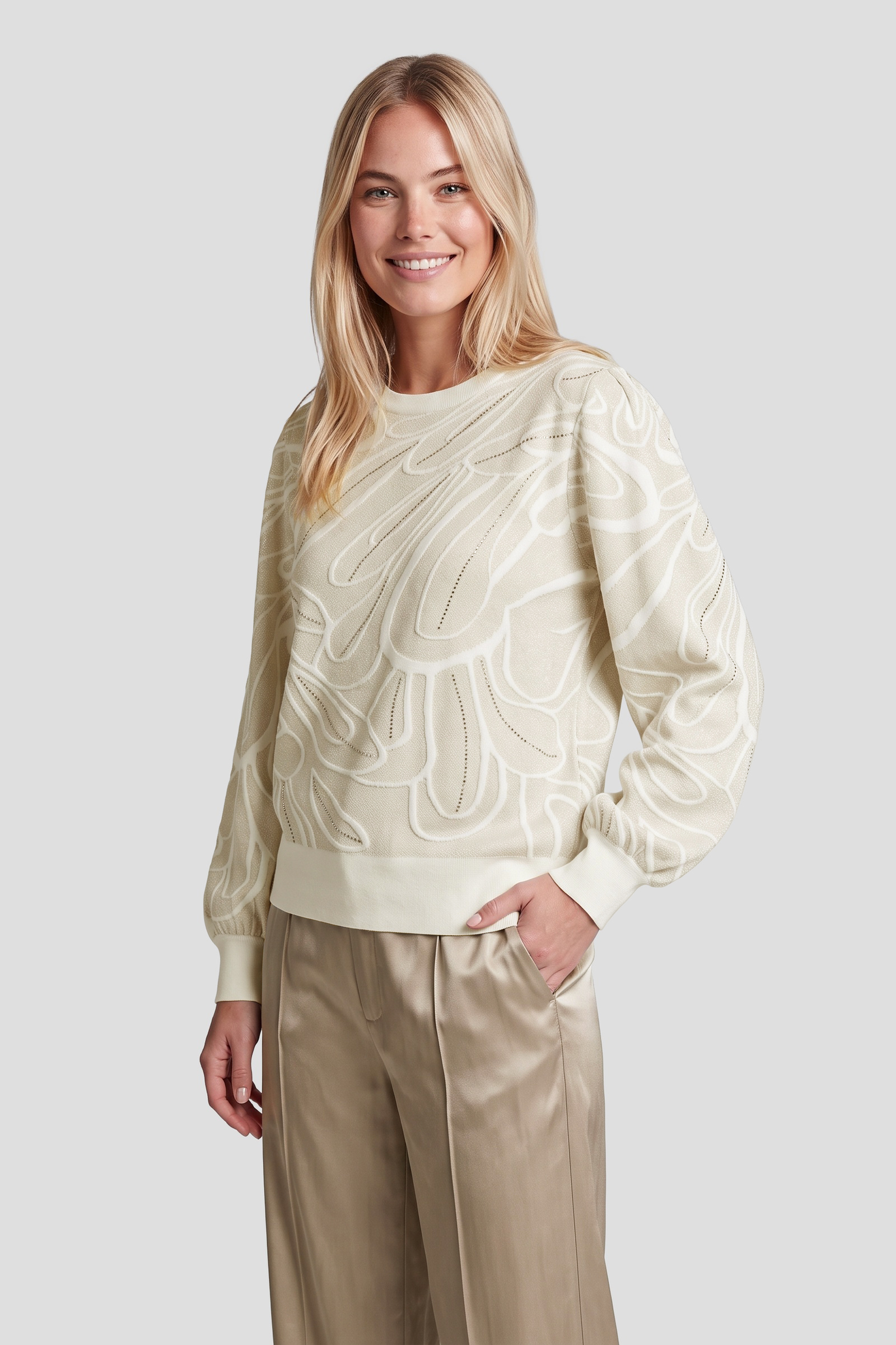 Gmaxx Olya Top Wol wit - Afbeelding 2